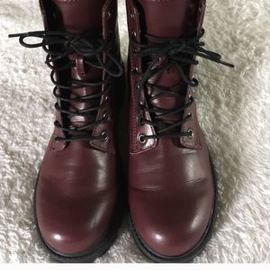 H&M lace up boots